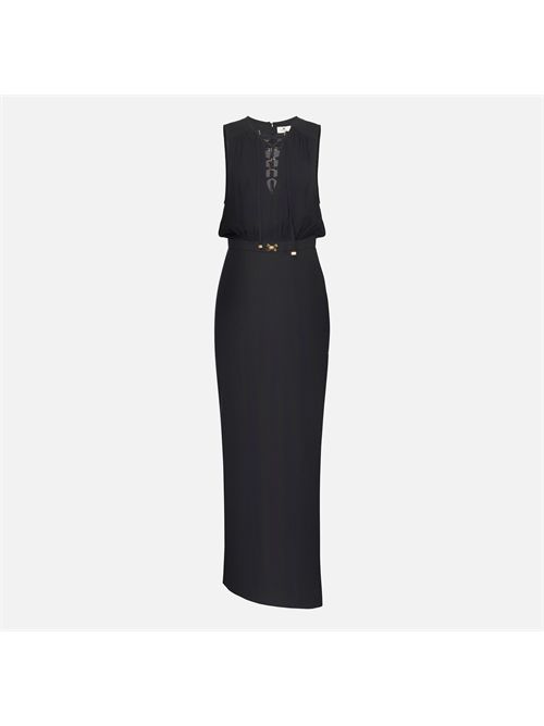 dress woman black ELISABETTA FRANCHI | ABR3851E2/110